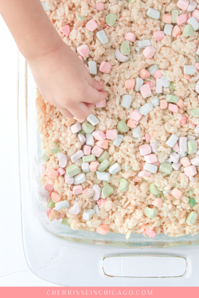 Lucky Charms Rice Krispies Treats